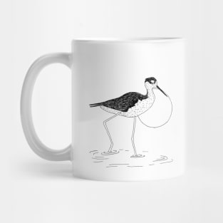 Black Necked Stilt Mug